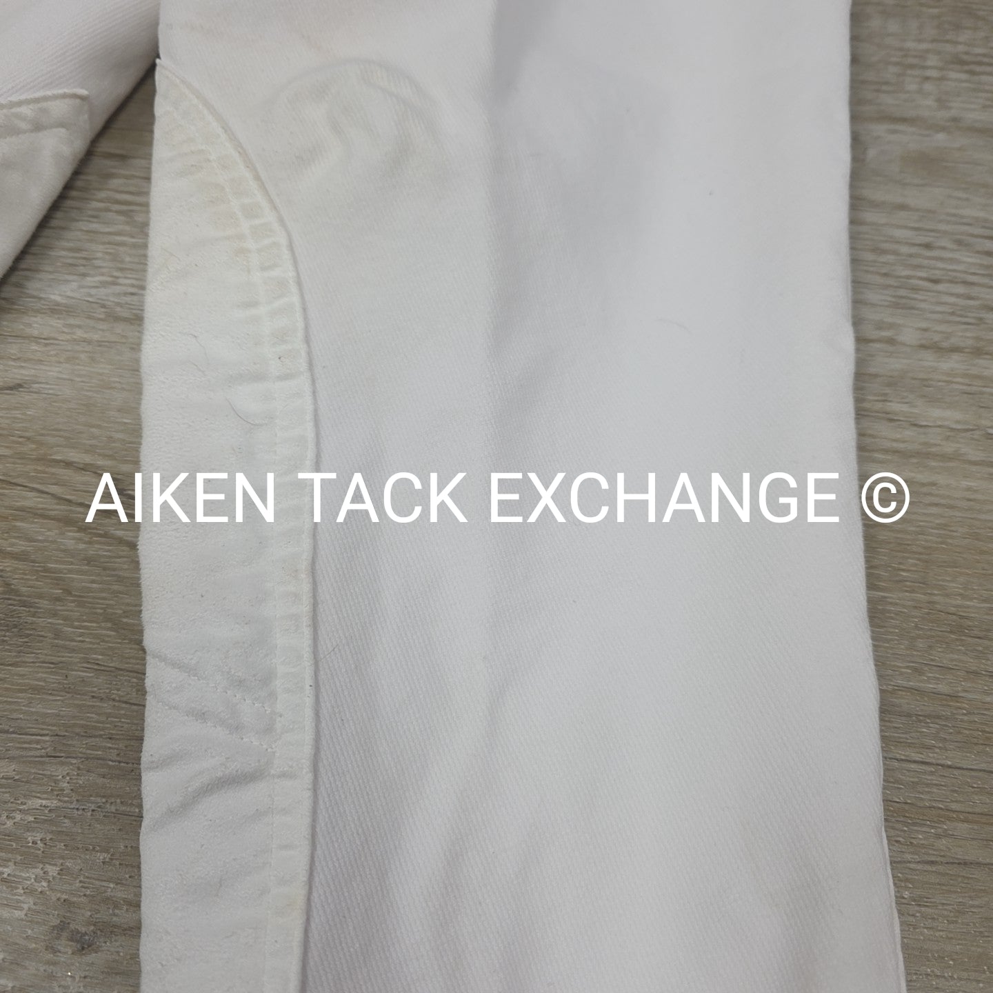 TuffRider Front Zip Cotton Knee Patch Breeches, Men's 34