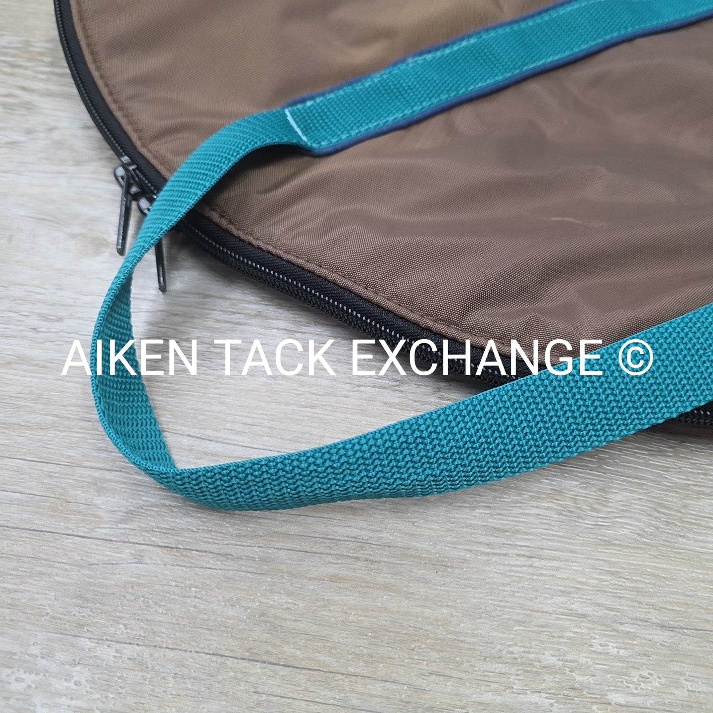 Fleece Lined Saddle Cover Carry Bag, Missing Strap & Has Custom Embroidery