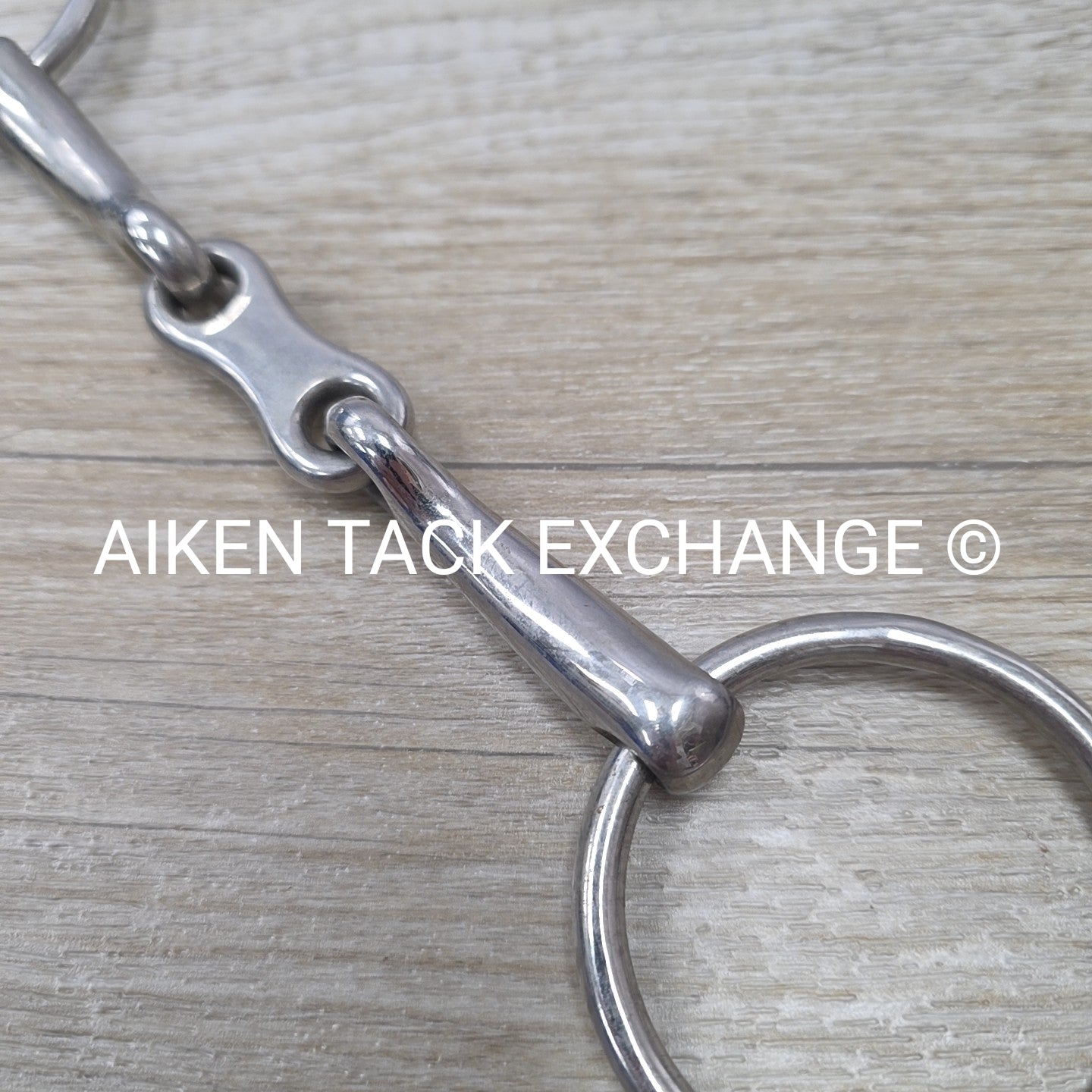 French Link Loose Ring Bradoon Bit 5.25"
