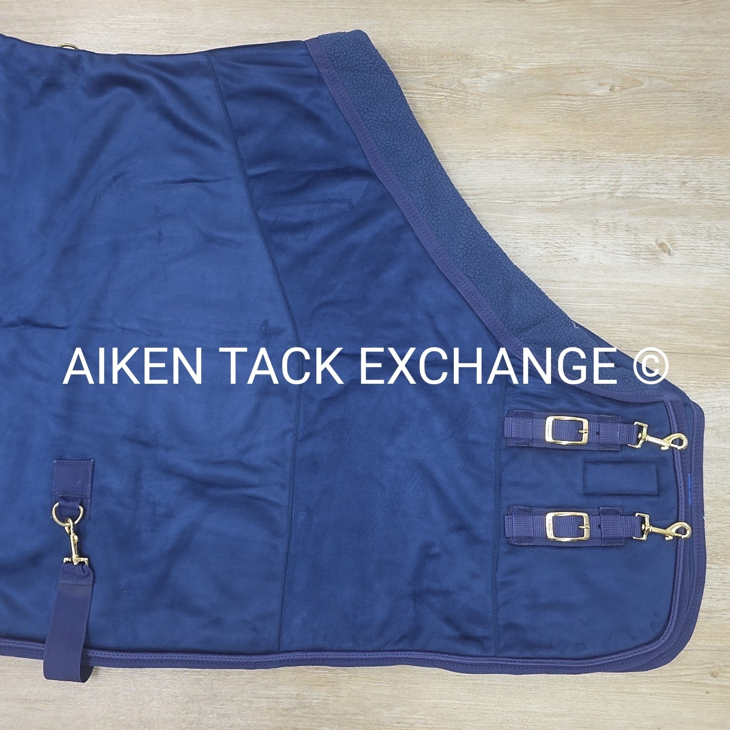 Fenwick Equestrian EquSuede Performance Cooler, Blue, 74"
