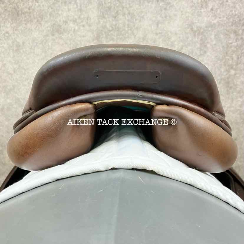**SOLD** 2013 Voltaire Palm Beach Close Contact Jump Saddle, 17" Seat, 2A Flap, Medium Wide Tree, FIN Panels, Full Buffalo Leather