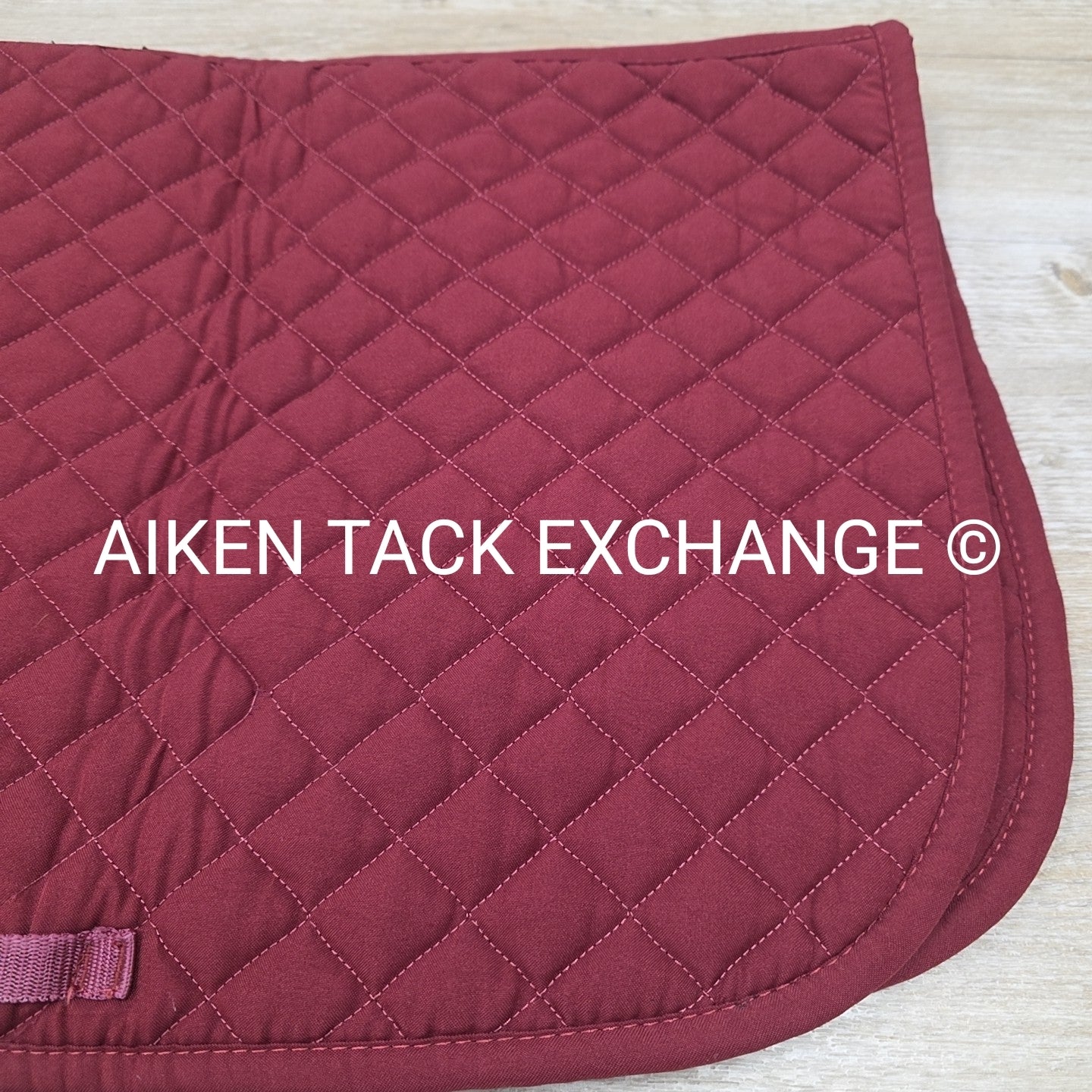 Dover Saddlery All Purpose Saddle Pad, Burgundy
