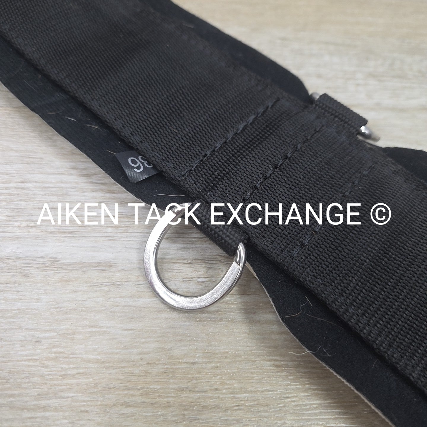 Weaver Leather AirFlex Straight Western Cinch, Black, 36"