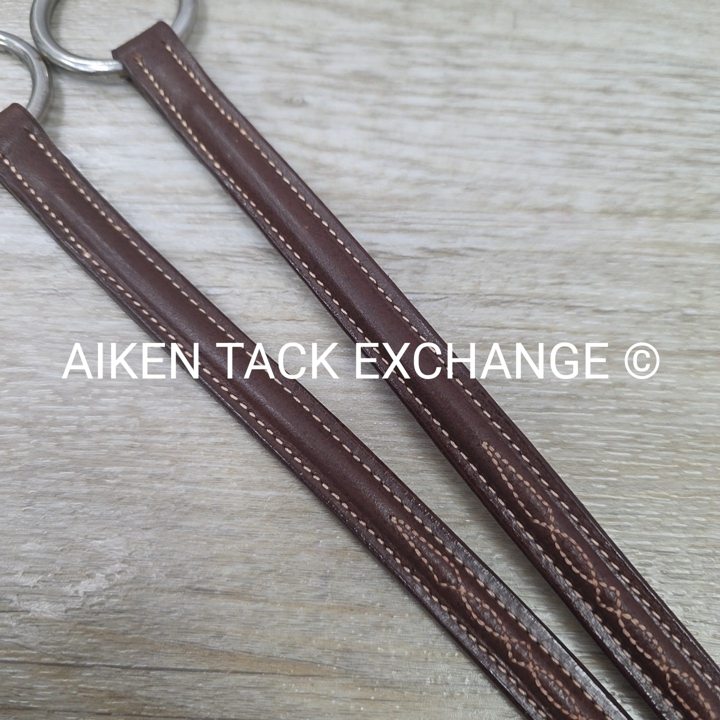 Weaver Leather Fancy Stitched Round Raised Running Martingale Attachment, Brown