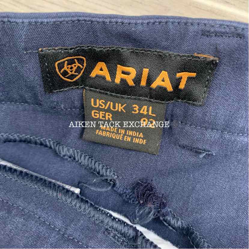 BARGAIN BUNDLE: Ariat Tri Factor Knee Patch Breeches Size 34 R & Ariat Performer