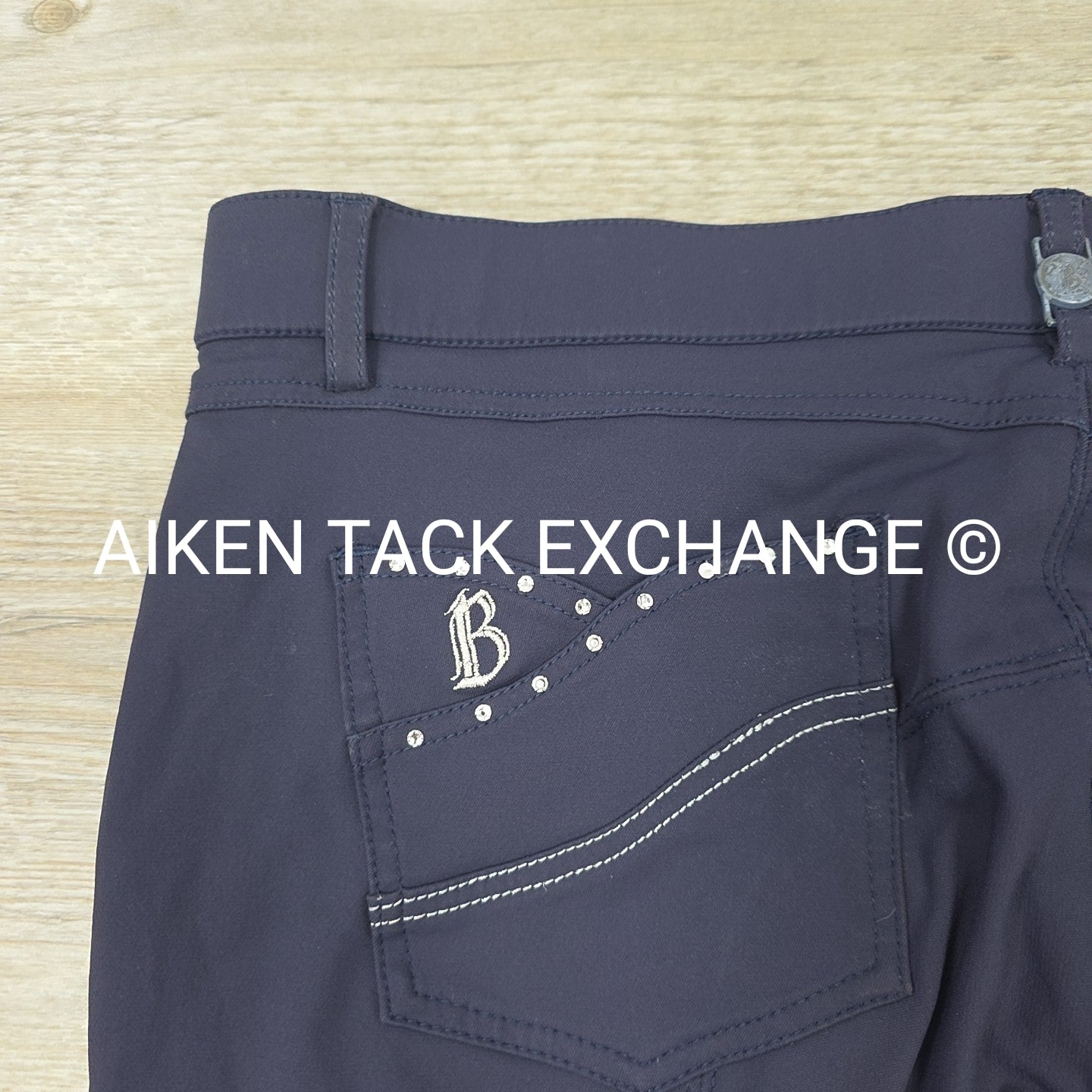 B Vertigo Silicone Grip Knee Patch Breeches, Size 32