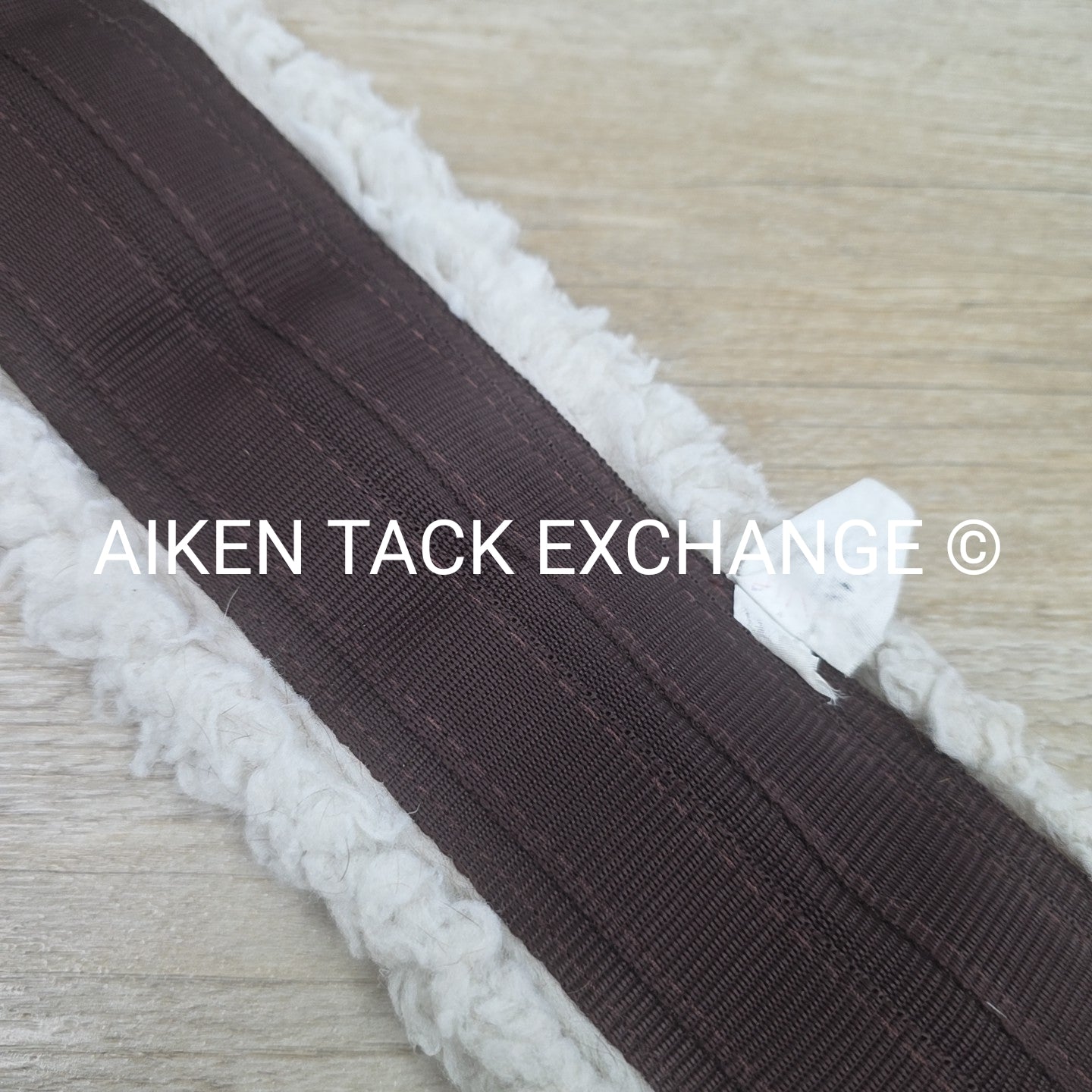 Fleece Girth with Double End Elastic, Brown, 48"