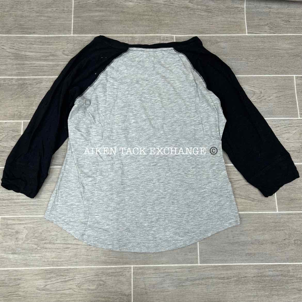 Ariat Saddle Up 3/4 Sleeve Top, Size Large