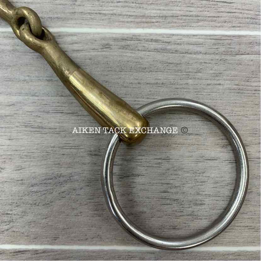 Herm Sprenger Aurigan Single Joint Loose Ring Bit 5.75"