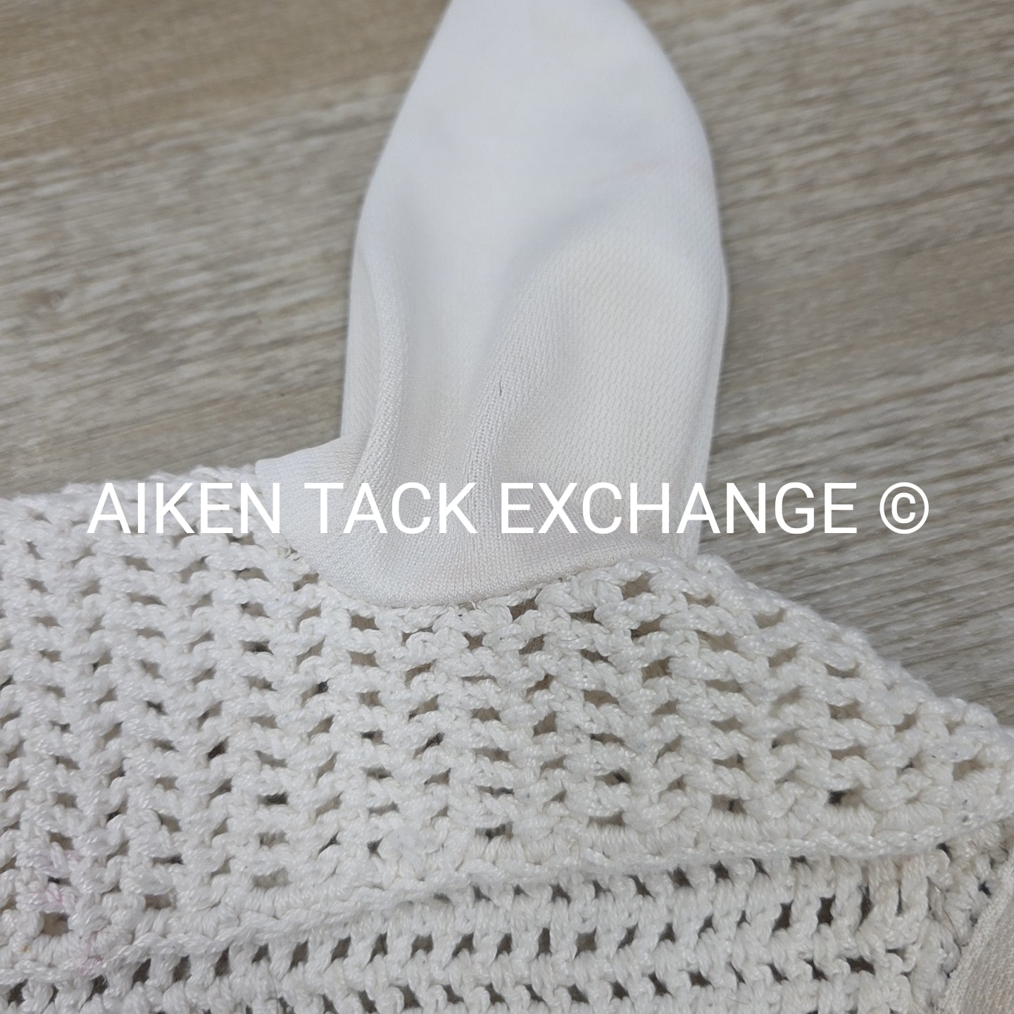 Dover Saddlery Riders International Piped Ear Bonnet, Size Full