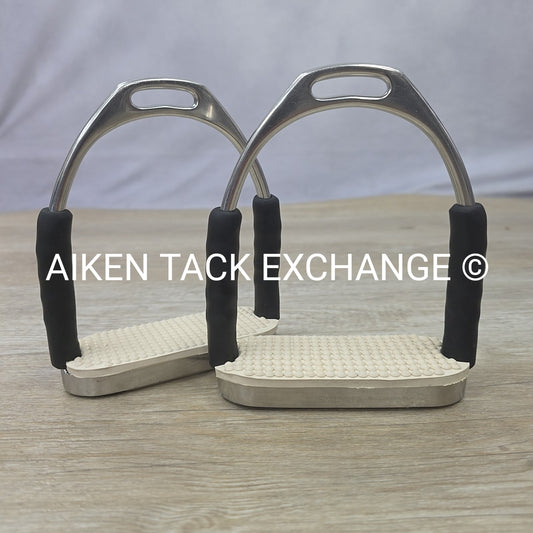 Herm Sprenger Original System 4-F Jointed Flex Stirrups  4.75"