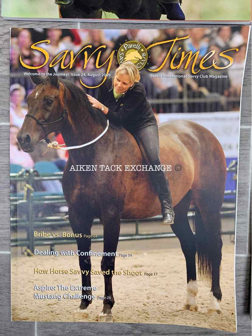 Parelli Savvy Times Magazines: February, May, August, & November 2009