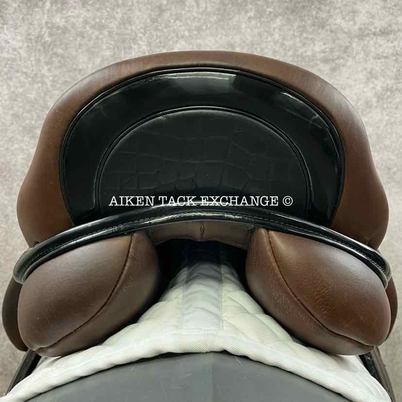 2020 Custom Saddlery Wolfgang Solo MKII Monoflap Dressage Saddle, 18" Seat, Adjustable Tree, Wool Flocked Panels