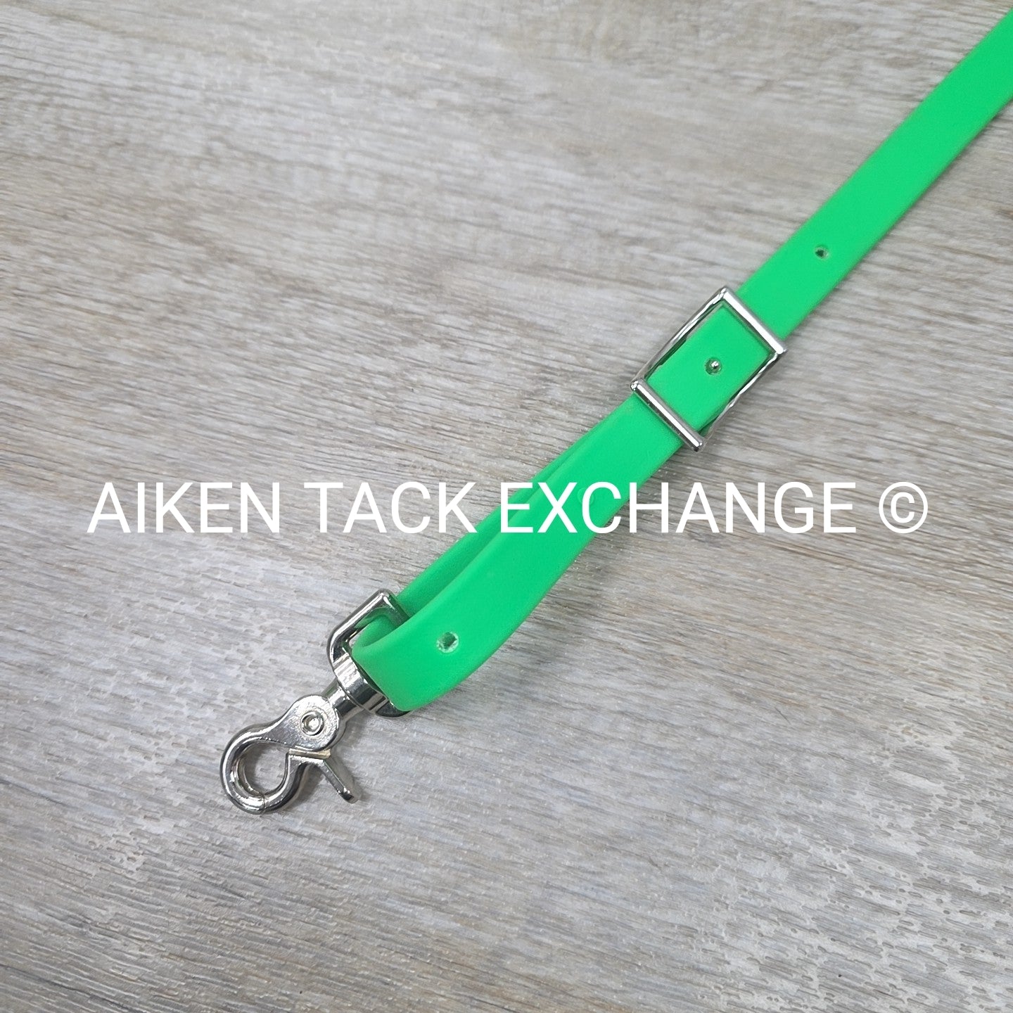 Biothane Bitless Bridle with Reins & Breastplate, Green, Size Full