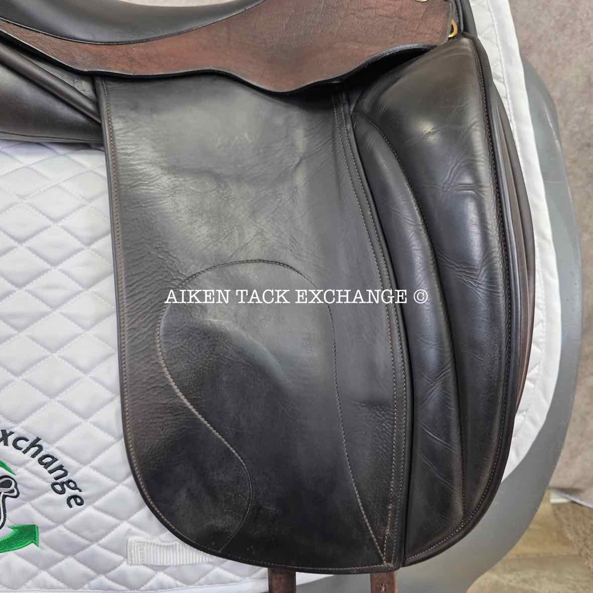 2011 Hulsebos DR CC Dressage Saddle, 18" Seat, Medium Wide Tree, Wool Flocked Panels