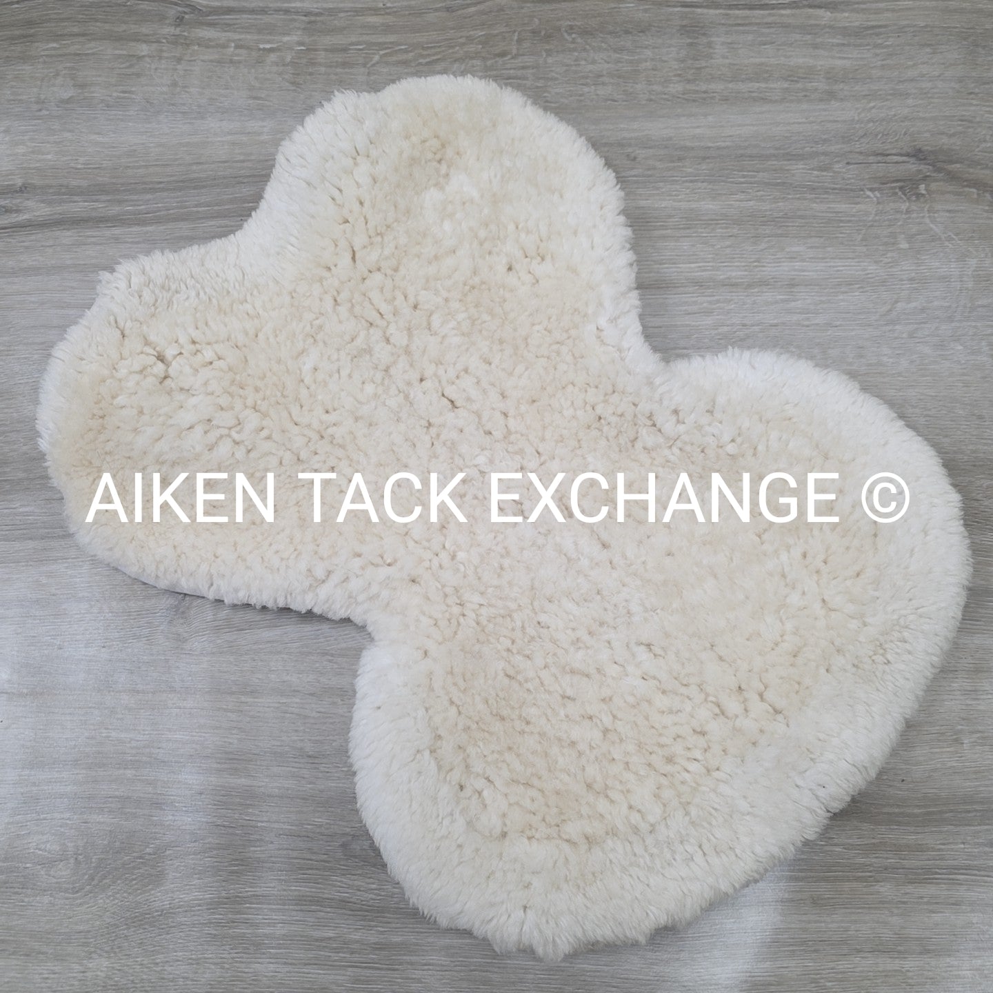 Fleeceworks Sheepskin Classic Original Half Pad with Rolled Edge, Pony