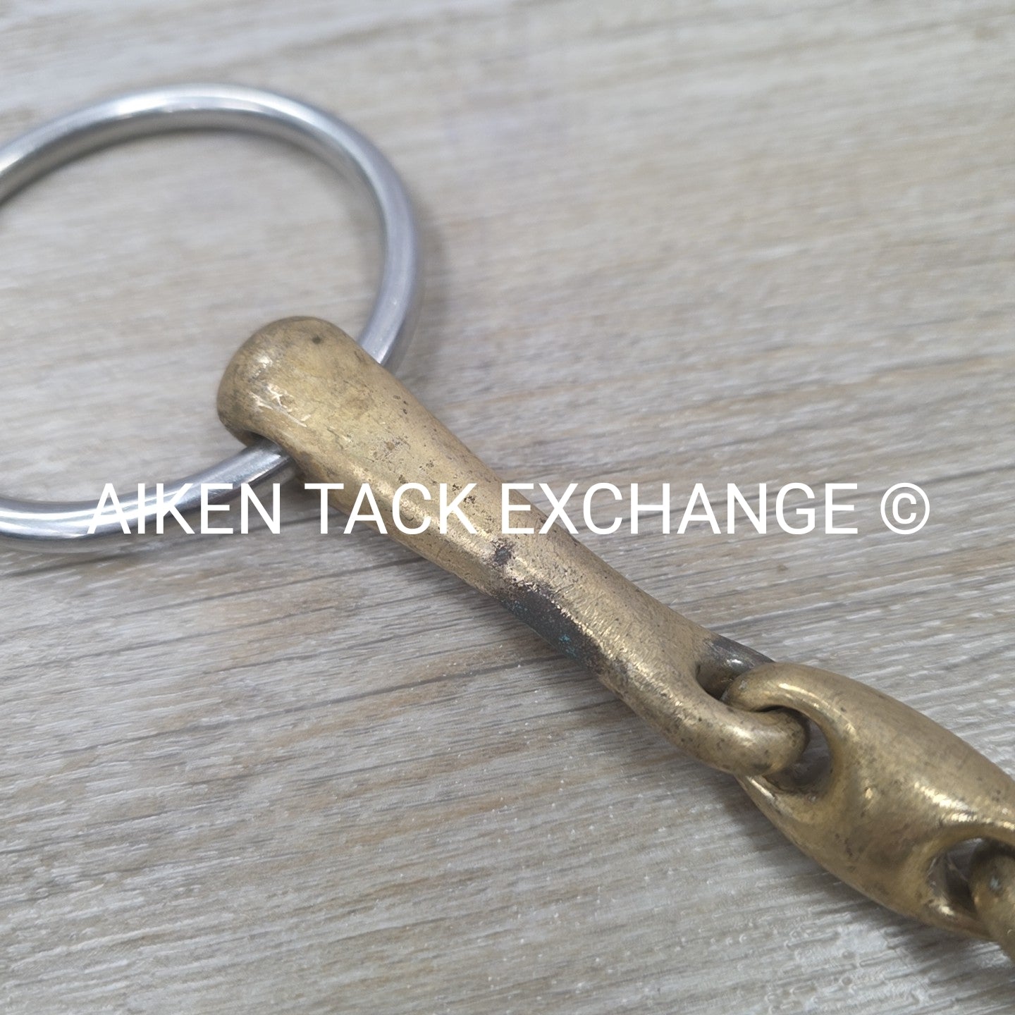 Herm Sprenger KK Ultra Aurigan Double Joint Loose Ring Bit 6"
