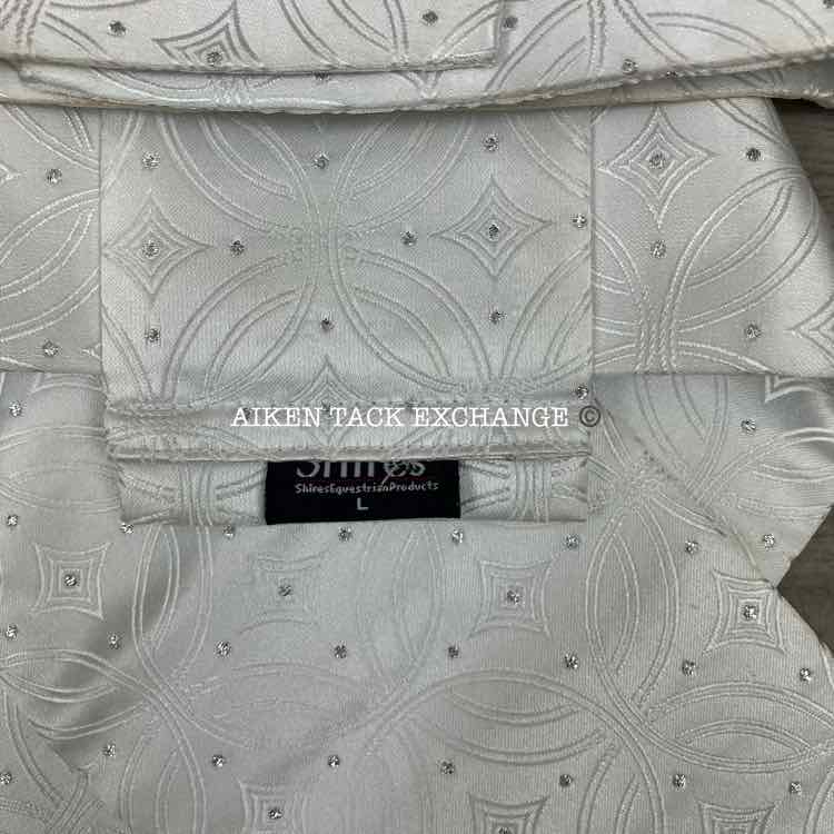 Shires Brocade Ready Tied Stock Tie, Size Large