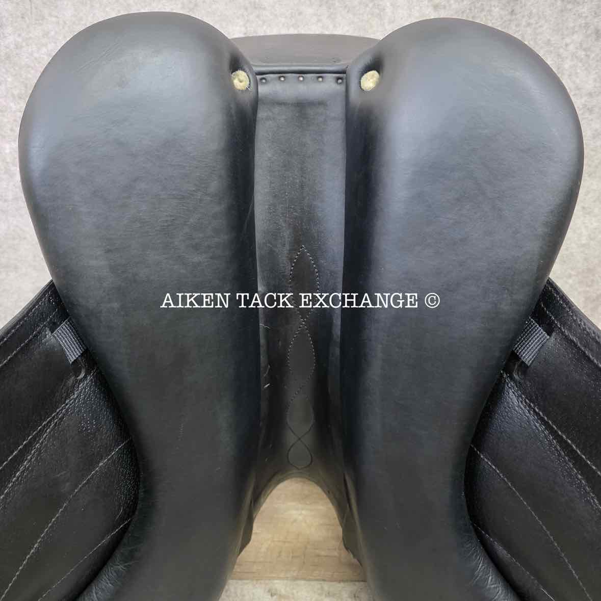 2014 Antares Concept Monoflap Dressage Saddle, 18" Seat, 3R Flap, Medium Wide Tree, Foam Panels, Full Buffalo Leather