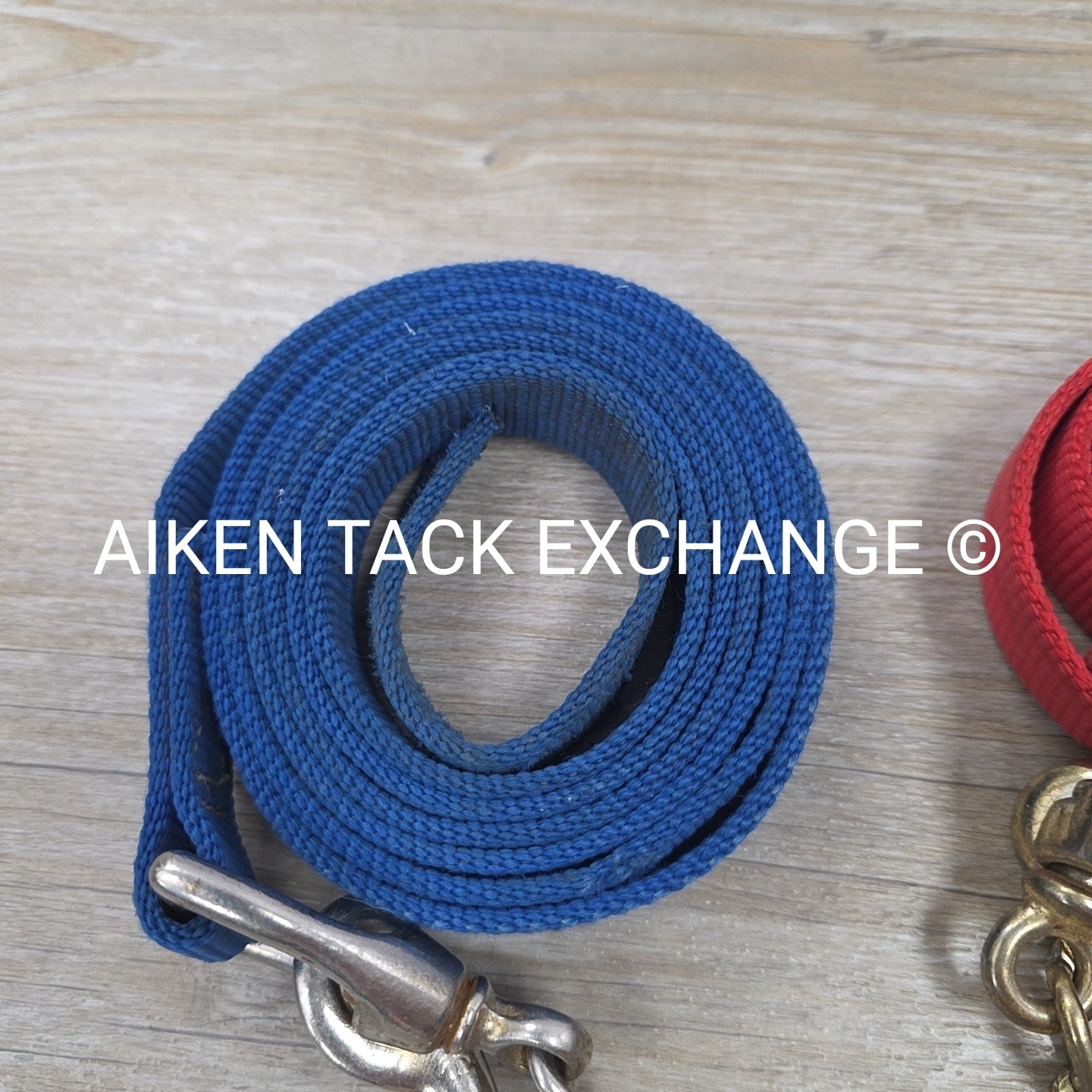 BARGAIN BUNDLE: 3 Lead Ropes w/ Chains, 2 Nylon, 1 Leather