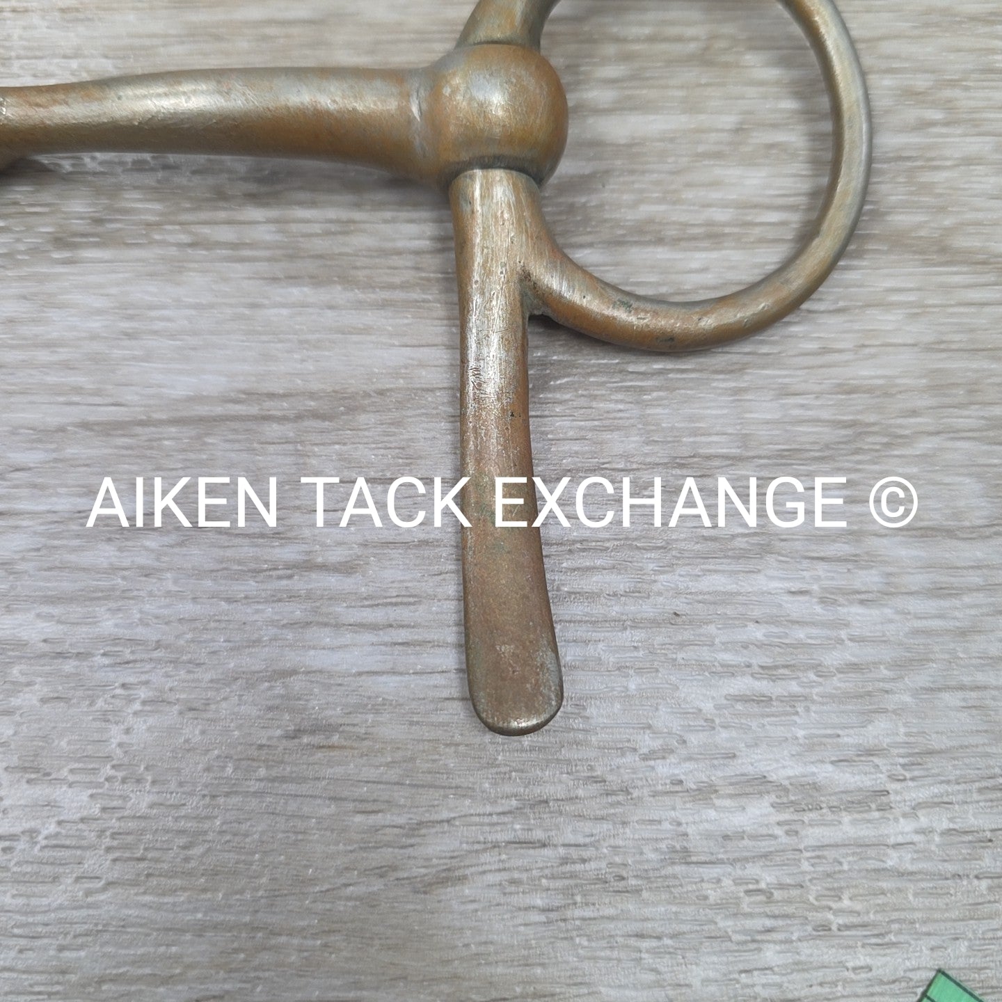 Never Rust Single Joint Half Cheek Bit 4.75"