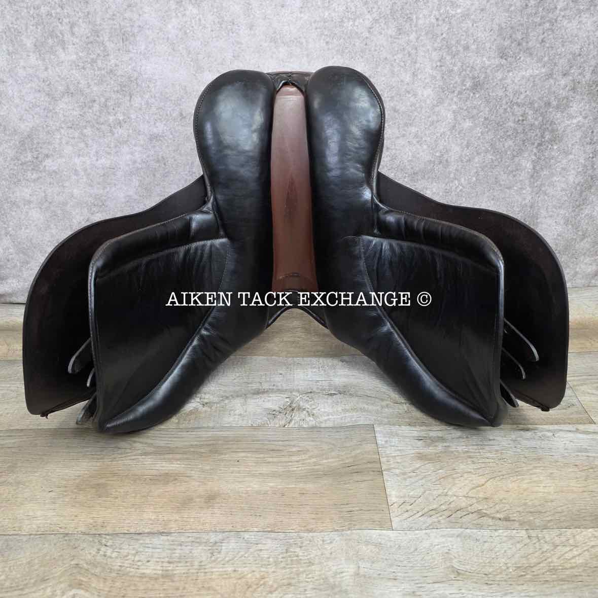 **SOLD** Berney Brothers GP All Purpose Saddle, 18" Seat, Wide Tree, Wool Flocked Panels