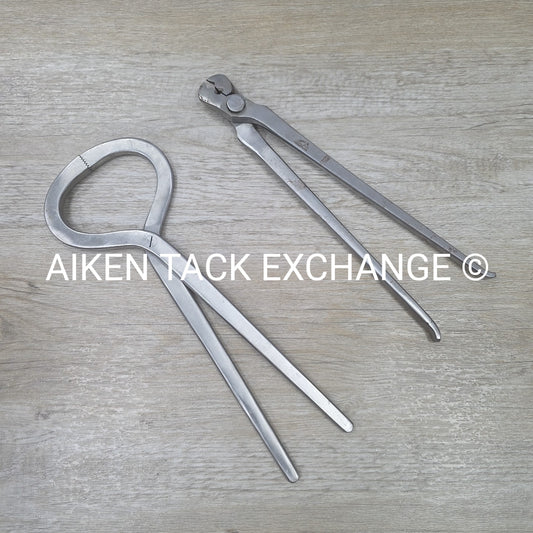 Farrier Tool Set: Equine Care Crease Nail Puller & Hoof Tester