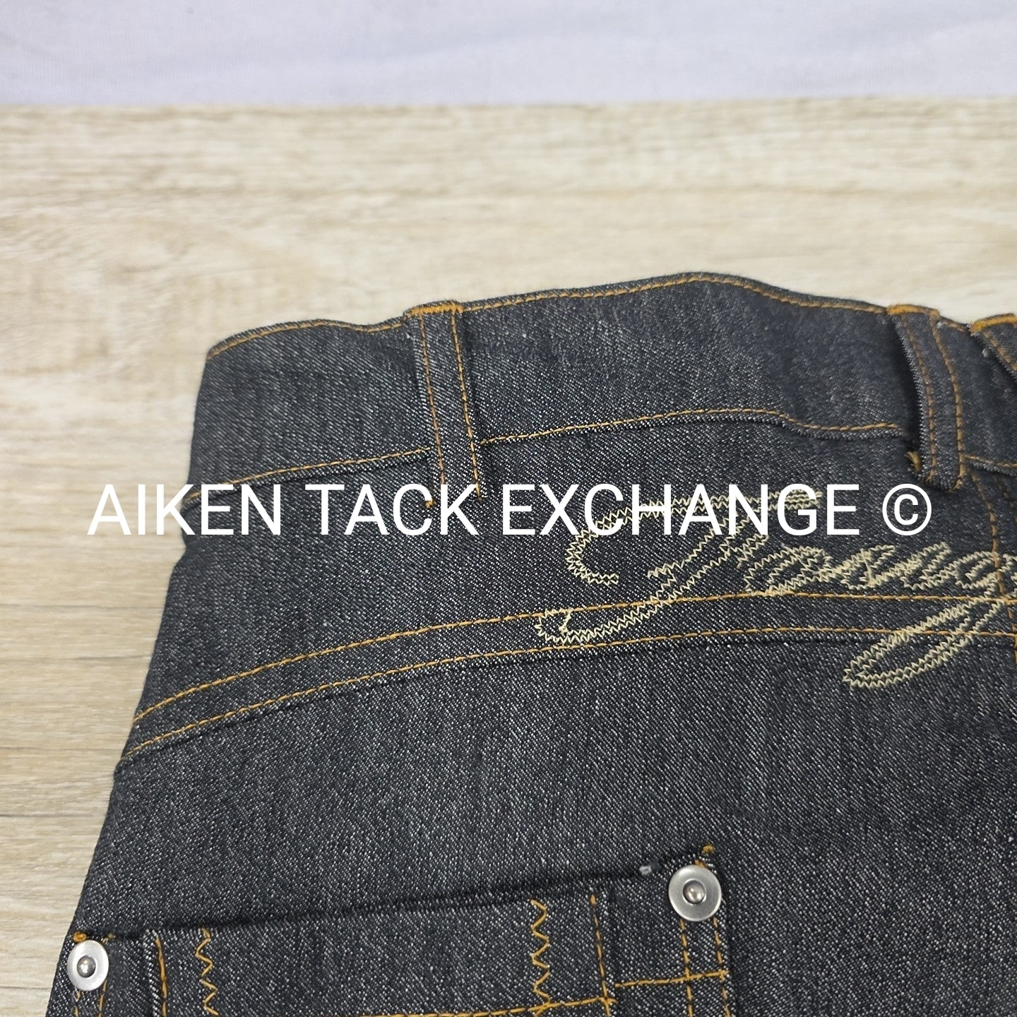 Fouganza Sentier Denim Jodhpurs, Size XSmall