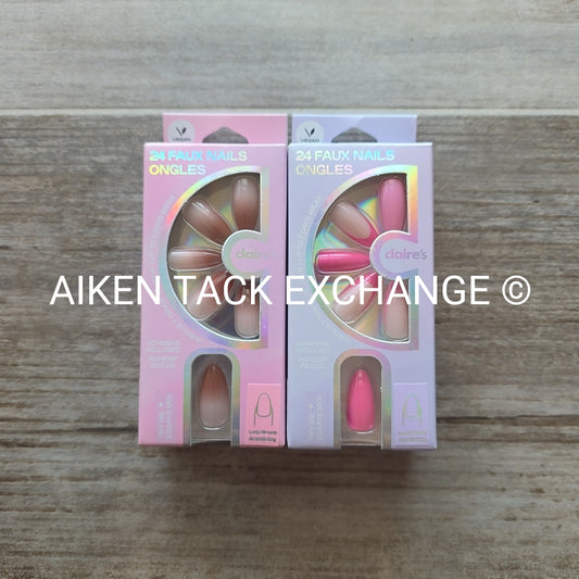 Claire's Press-On Nails (2 Sets) - 24 Count Each (48 Total)