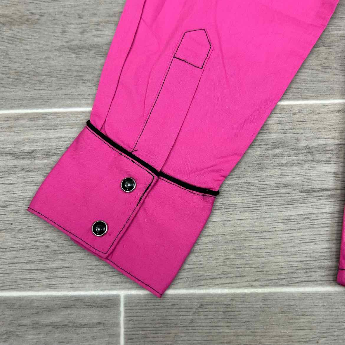 Wrangler Long Sleeve Snap Top, Size Large