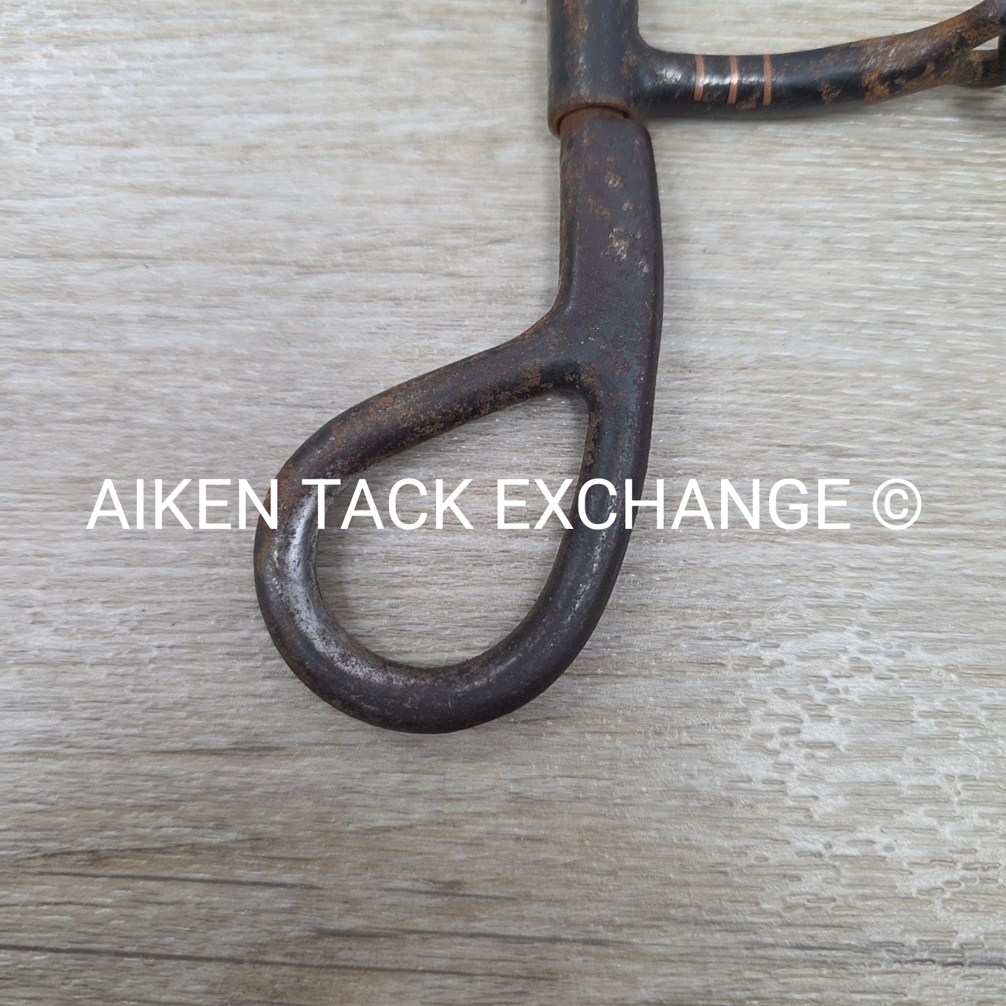 Sweet Iron Copper Wrapped Dog Bone Argentine Bit 5"