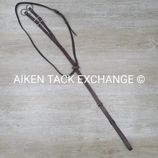 Adjustable Running Martingale, Brown, Size Cob