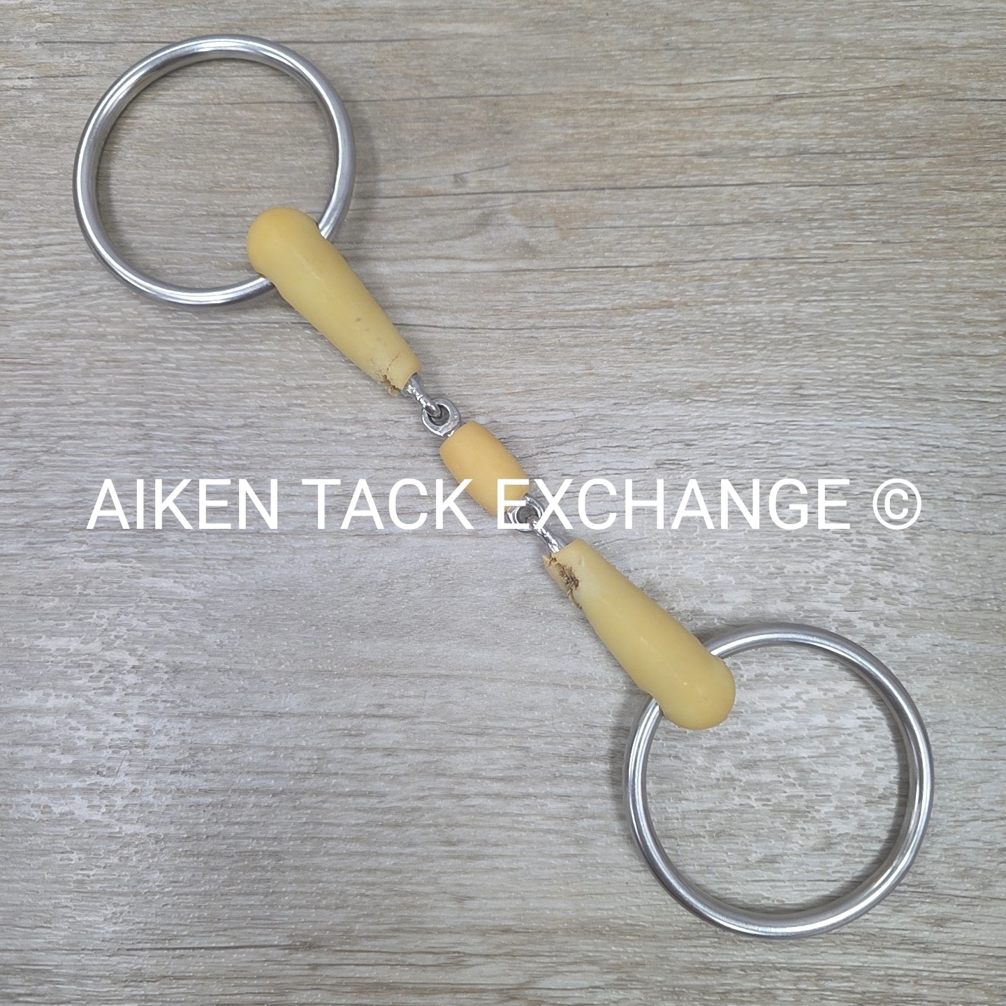 Happy Mouth Double Joint Loose Ring Bit (Has Chew Marks) 5.5"