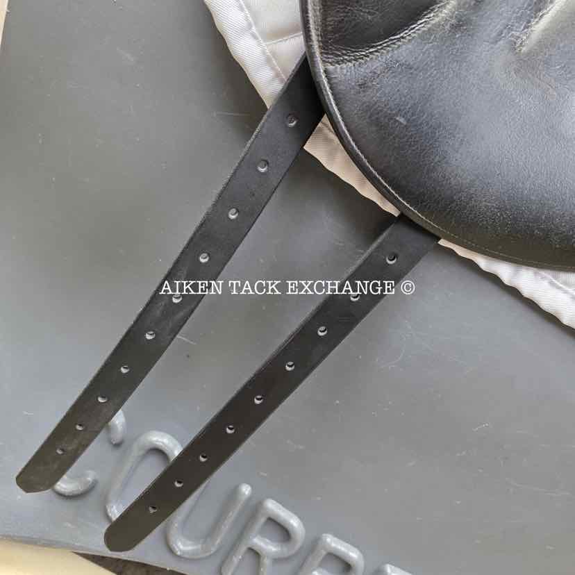**SOLD** Hermes Corlandus Monoflap Dressage Saddle, 17.5" Seat, Medium Wide Tree, Foam Panels