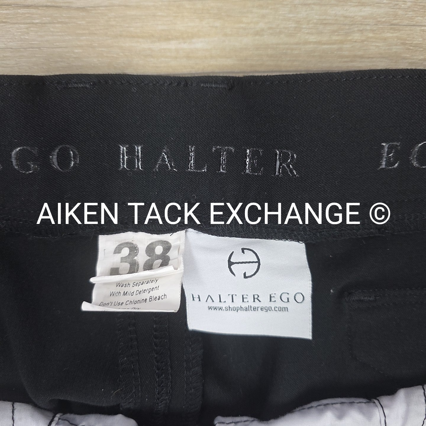 Halter Ego Evolution Silicone Grip Knee Patch Breeches, Women's 38