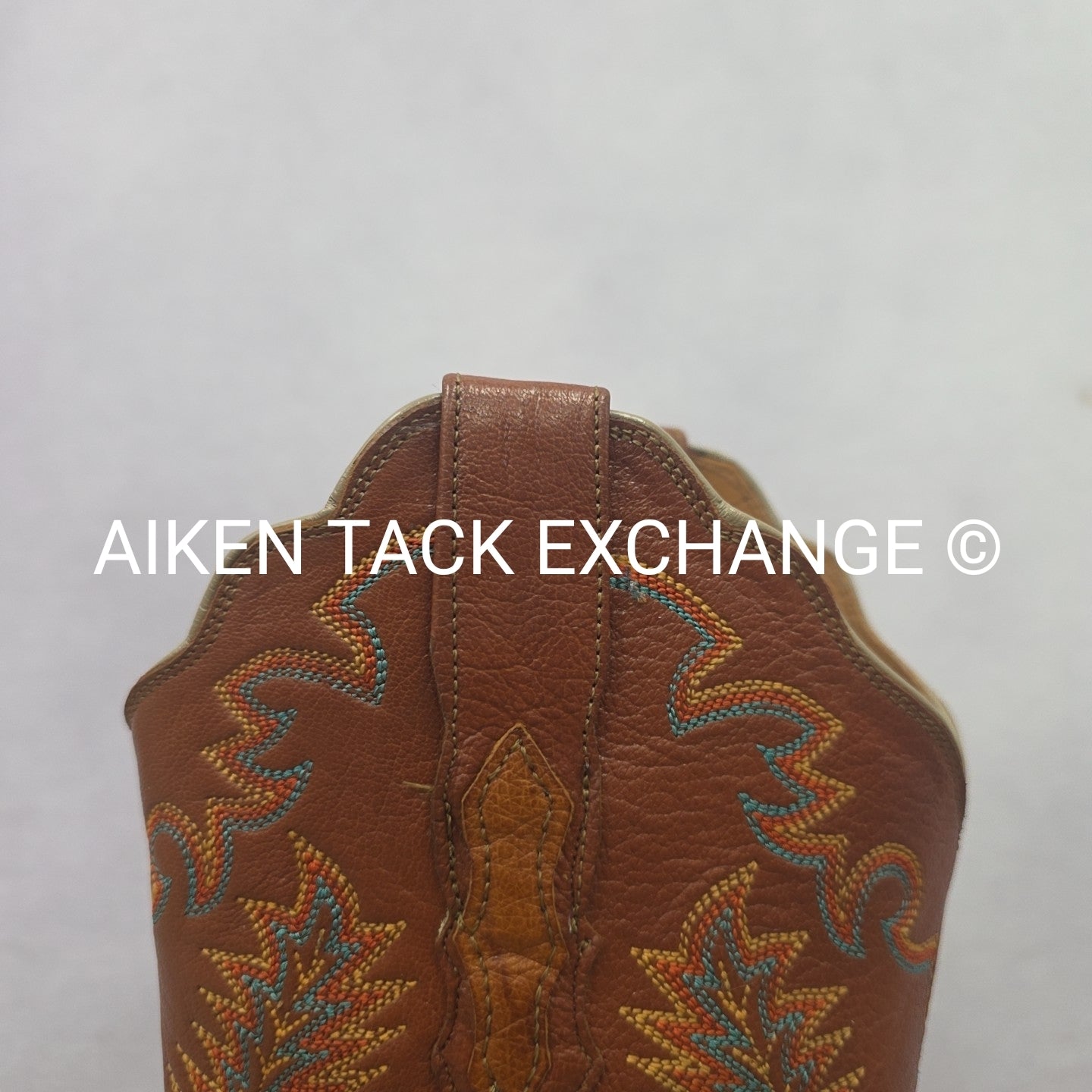 Lucchese 2000 Ostrich Boots, Size 6.5