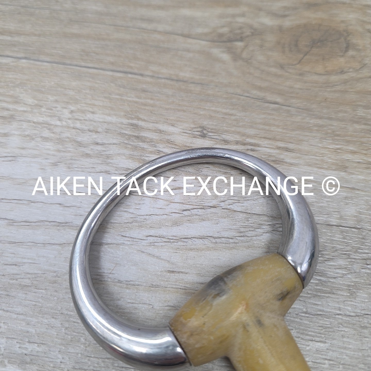 Happy Mouth Single Joint Eggbutt Bit 5" (Has Chew Marks)