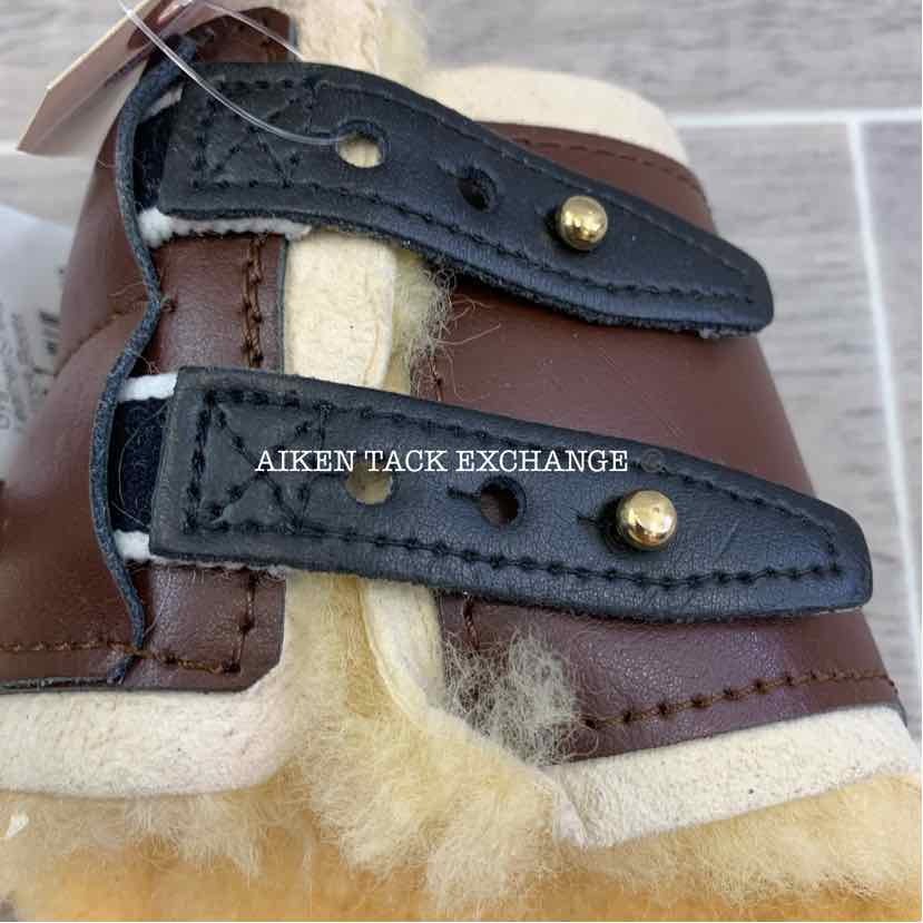 Courbette Laz Anliker Gygax Leather/Sheepskin Fetlock Boots, Size 1