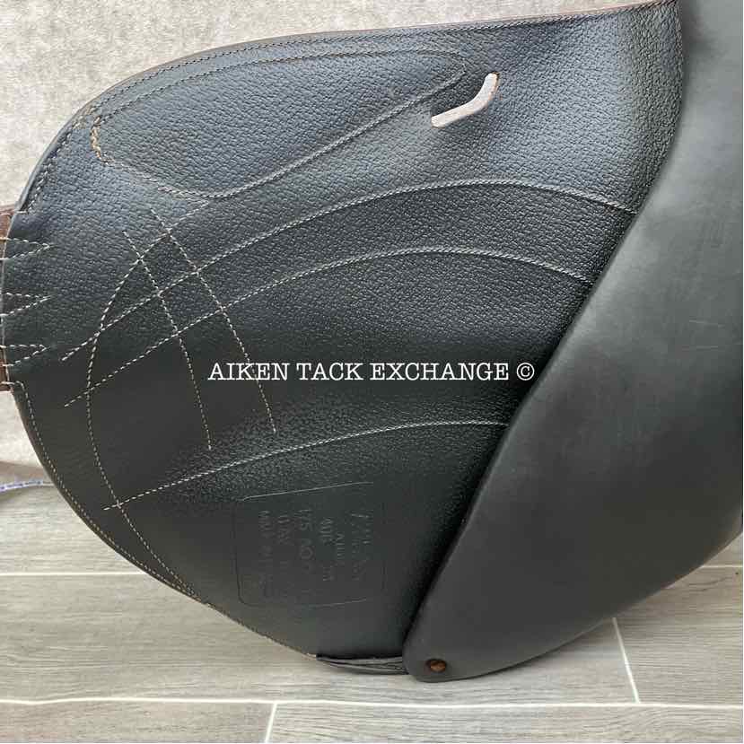 2023 Arion Atlas Cross Country Monoflap Jump Saddle, 17.5" Seat, 2A Flap, Medium Wide Tree, Foam Panels, Full Buffalo Leather