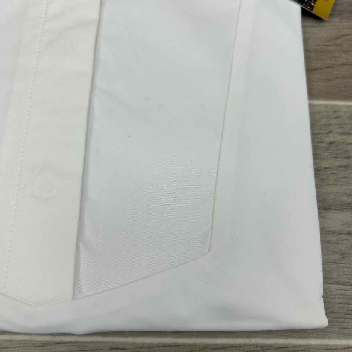 Ovation Elegance Long Sleeve Show Shirt, White, Size Medium