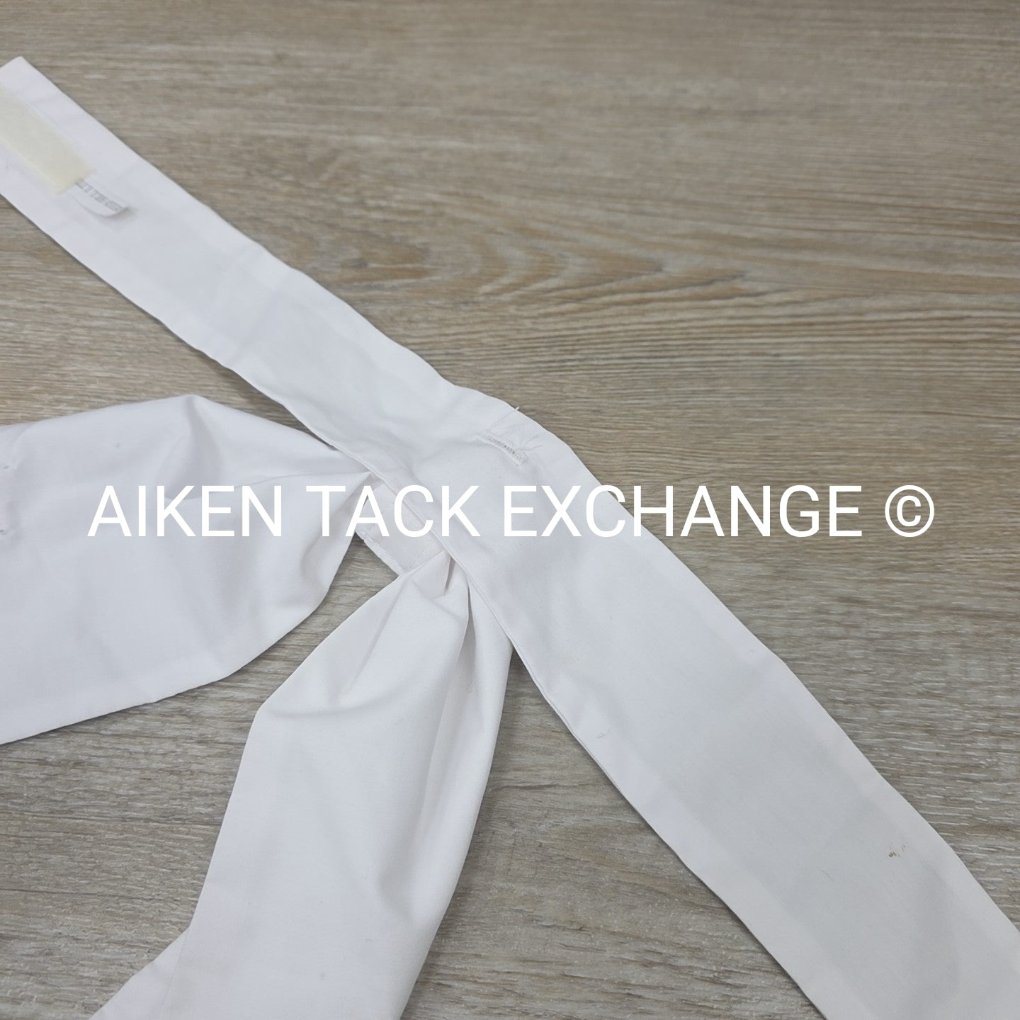 Pre-Tied Stock Tie, White