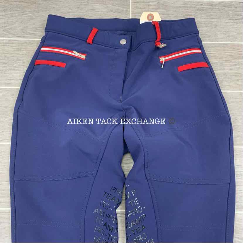 HKM Pro Team Silicone Knee Patch Breeches, Size 30