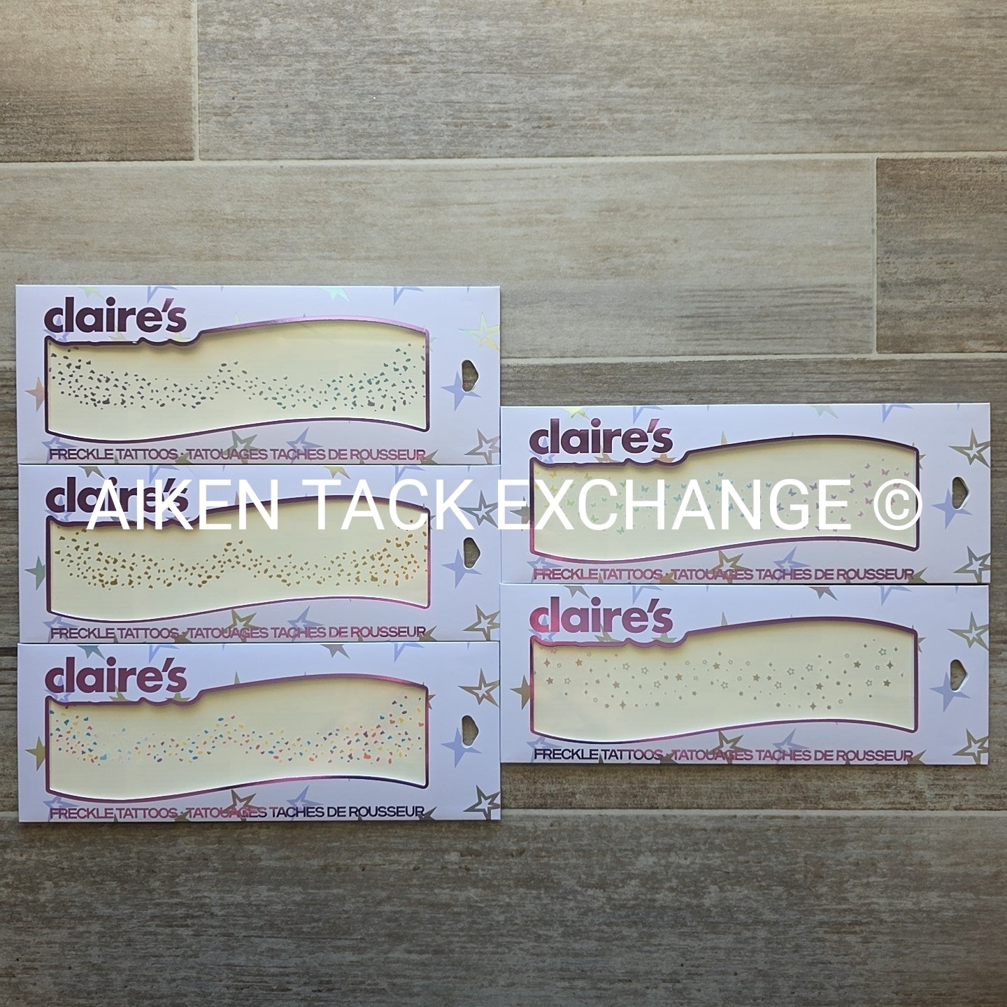 Claire's Freckle Stickers - 5 Total