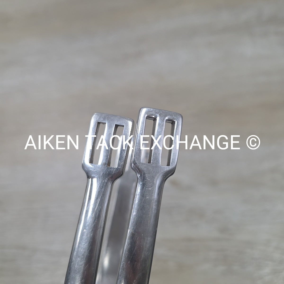 Long Neck Rowel Spurs, No Straps