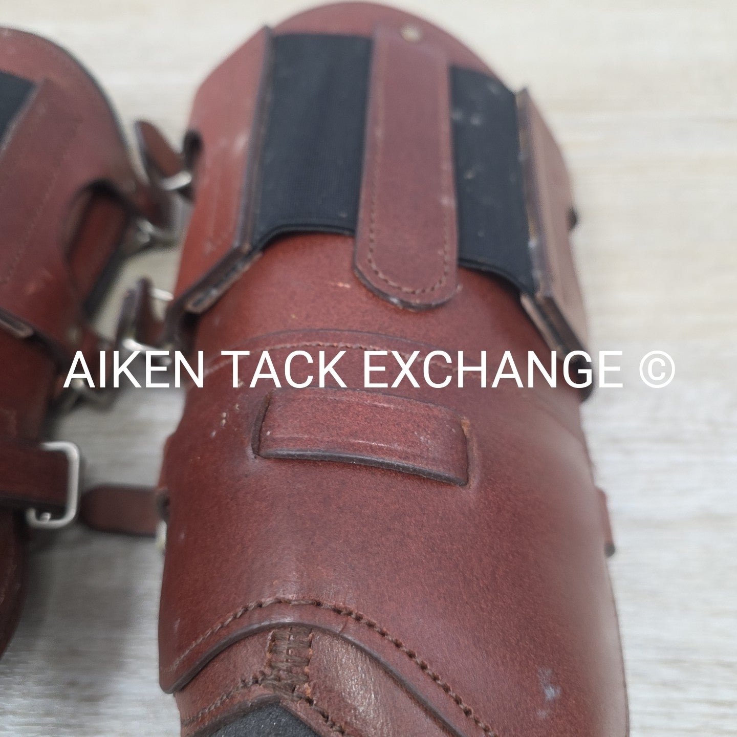 Derby Originals Leather Front & Hind Boot Set, Neoprene Lined, Brown, Size Full