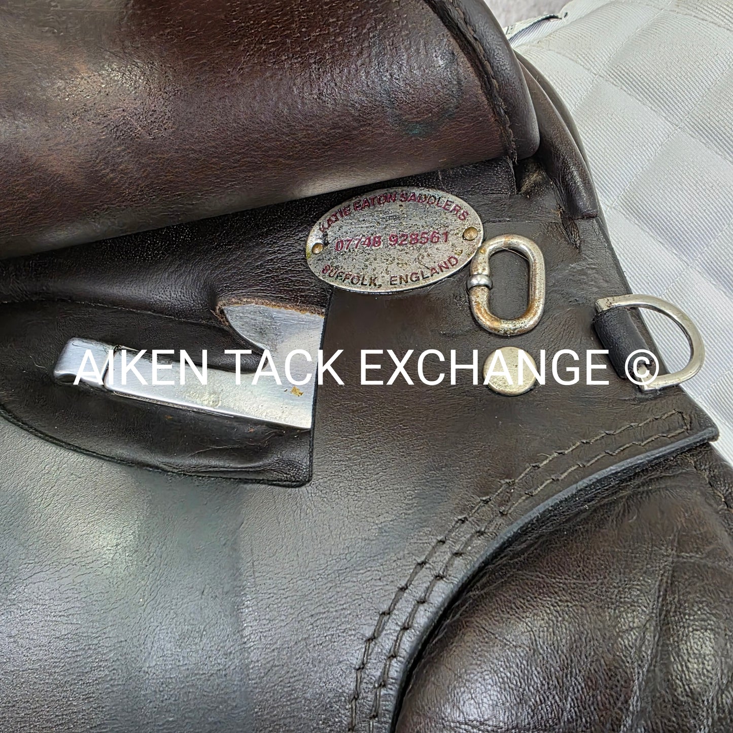 **SOLD** Legacy All Purpose Saddle, 17.5" Seat, Extra Wide Tree, Wool Flocked Panels
