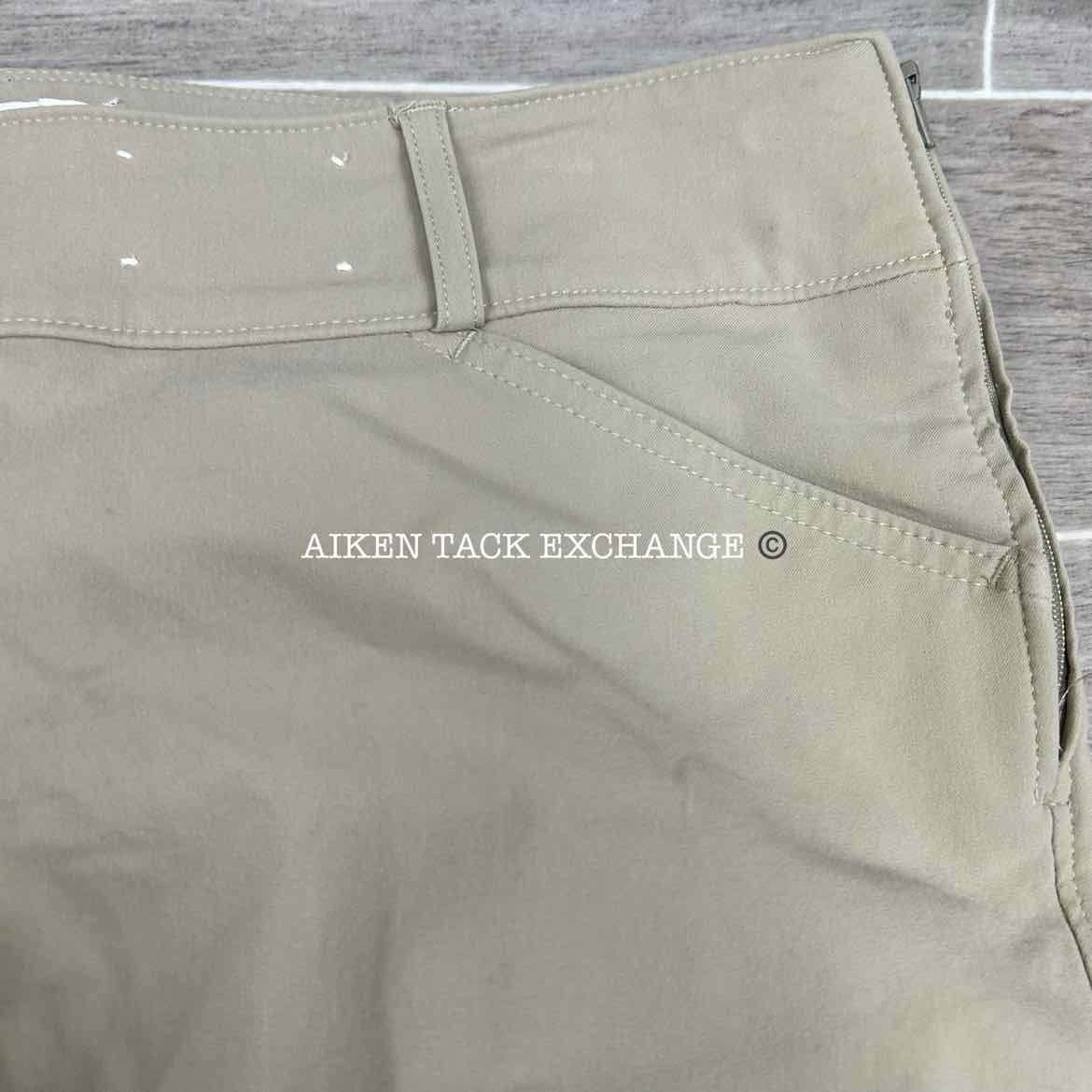 Tailored Sportsman Trophy Hunter Knee Patch Breeches, Size 34