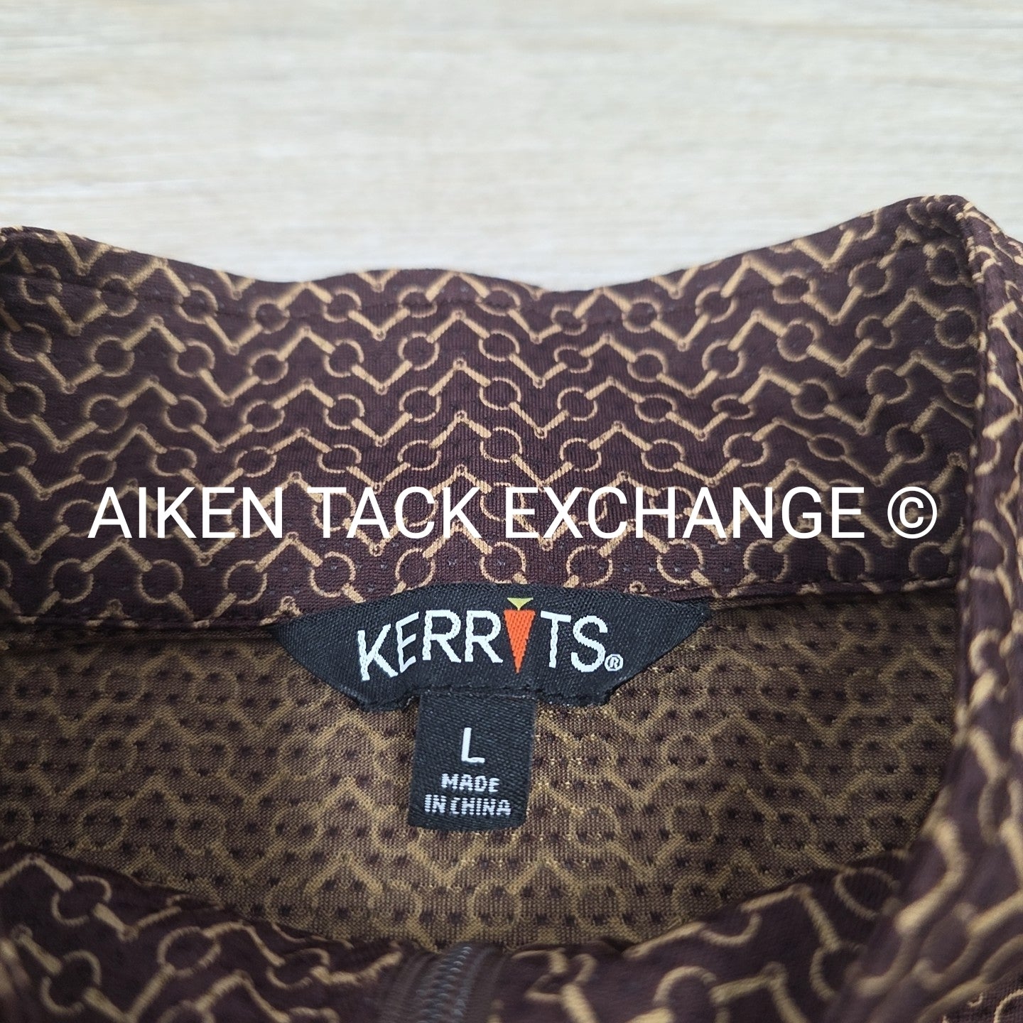 Kerrits IceFil Long Sleeve Sun Shirt, Size Large