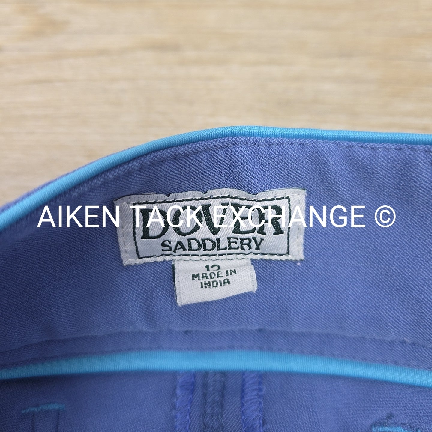 Dover Saddlery Knee Patch Breeches, Size 12