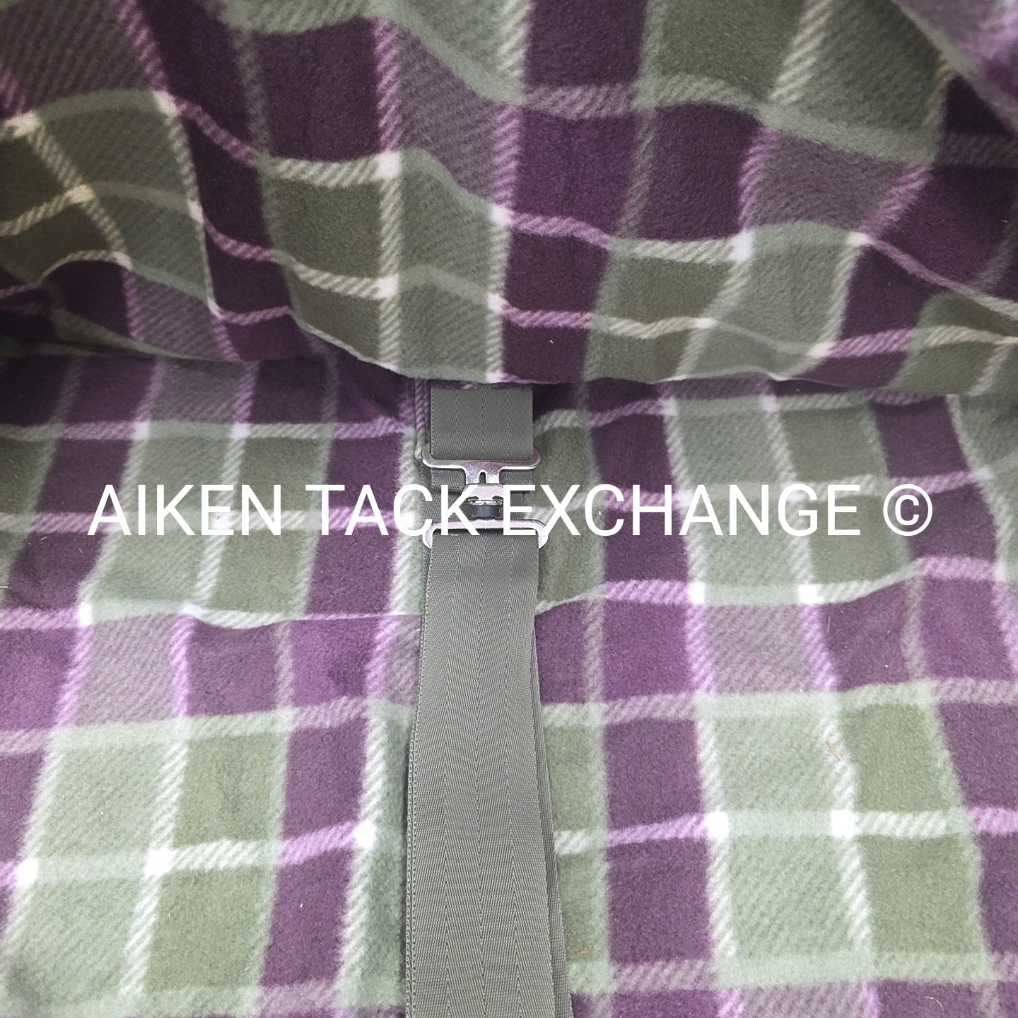 EOUS Plaid Fleece Cooler, 81"